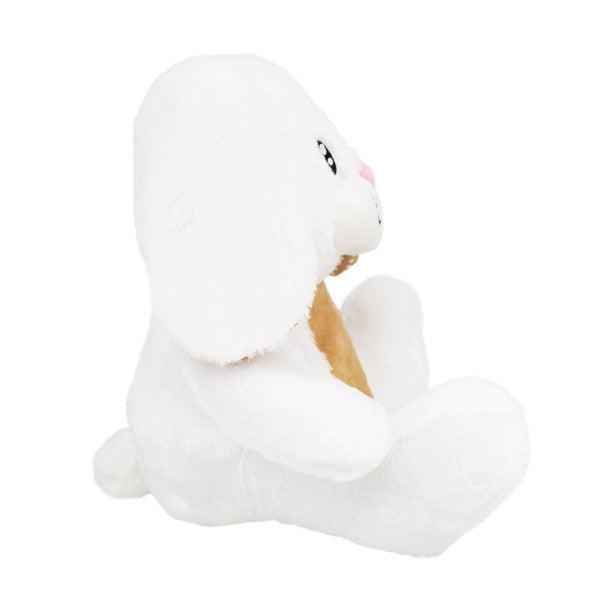 Back view of the plush. Shows that the entire back is white.