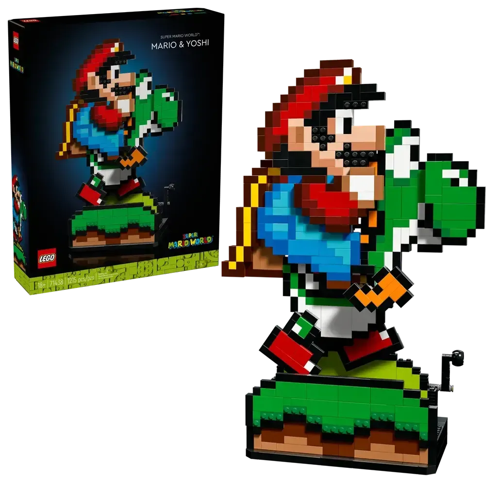 Super Mario World#: Mario & Yoshi-LEGO-The Red Balloon Toy Store