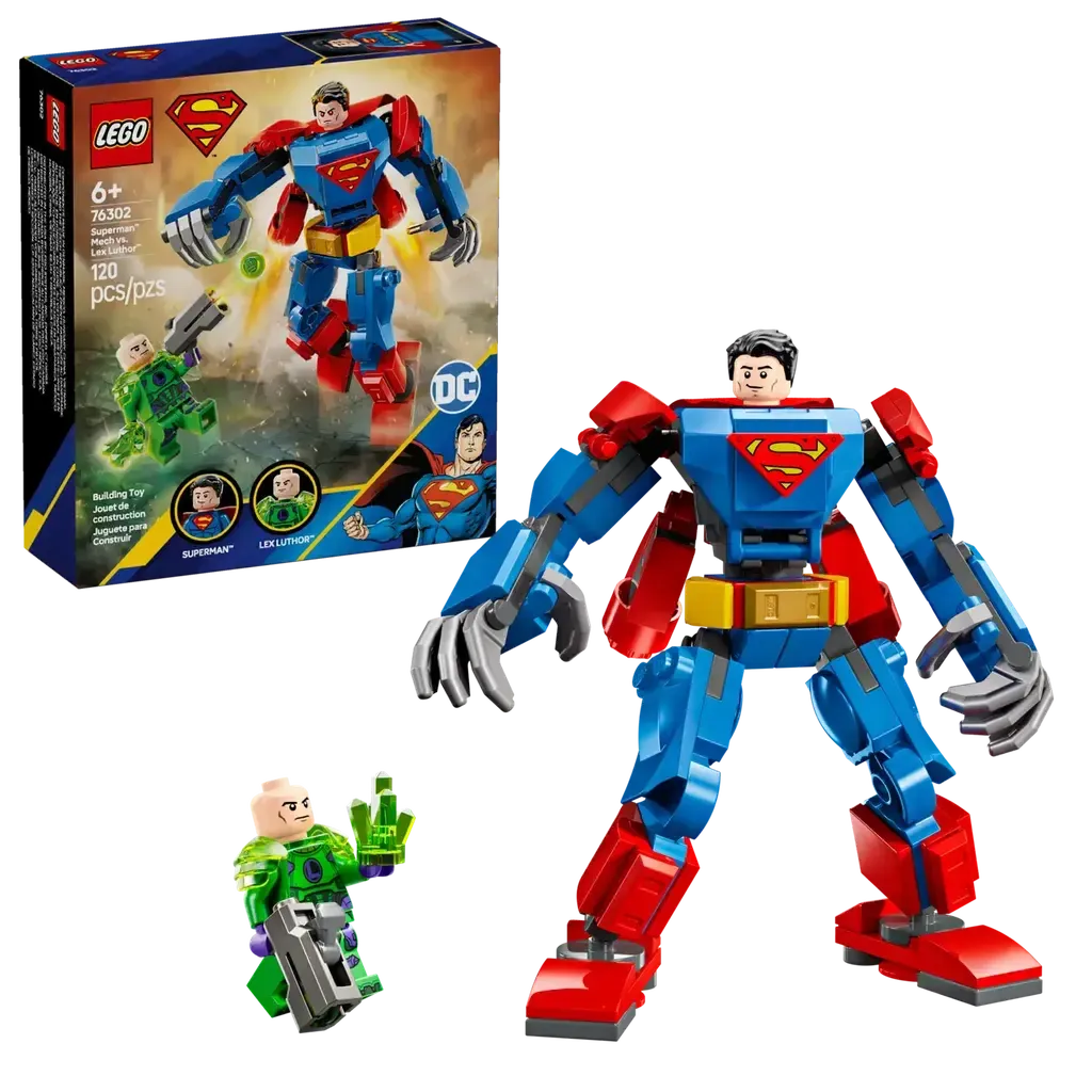 Superman Mech vs. Lex Luthor-LEGO-The Red Balloon Toy Store