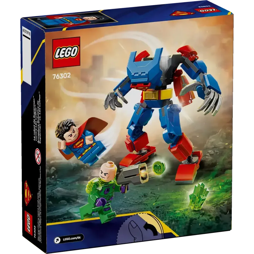 Superman Mech vs. Lex Luthor-LEGO-The Red Balloon Toy Store
