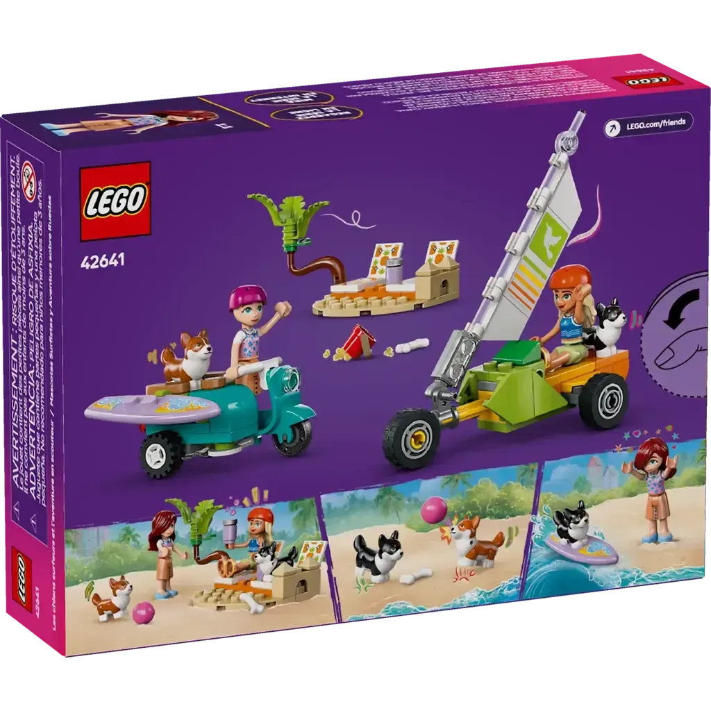 Surfing Dogs and Scooter Adventure-LEGO-The Red Balloon Toy Store