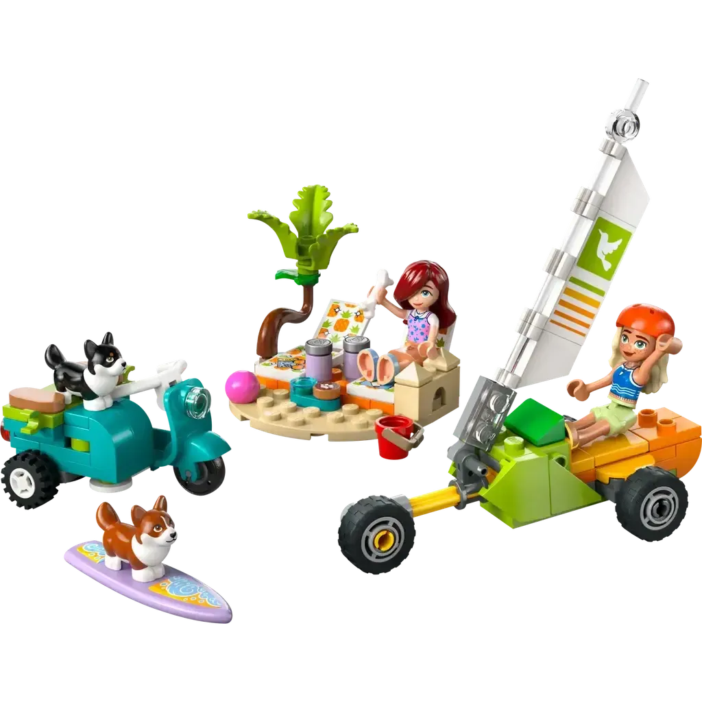 Surfing Dogs and Scooter Adventure-LEGO-The Red Balloon Toy Store