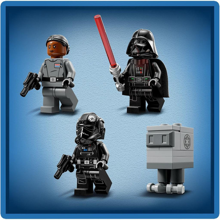 Figurines type lego Sith Dark Vador + 2 stormtroopers star wars - Star Wars  | Beebs