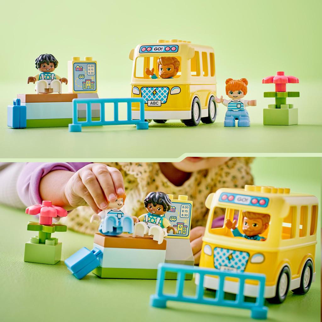 have fun with imaginative play with the school bus.