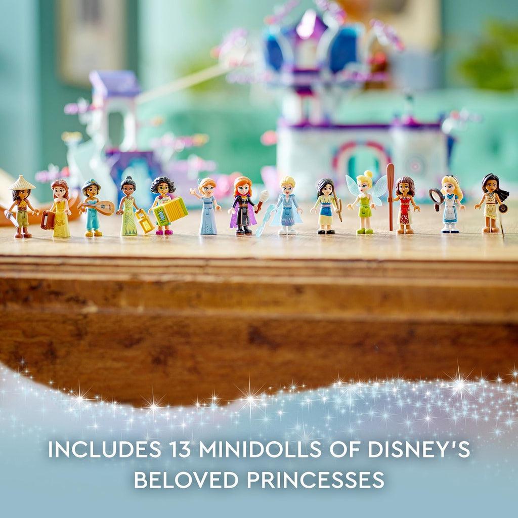 includes 13 minidolls of Disney's beloved princesses