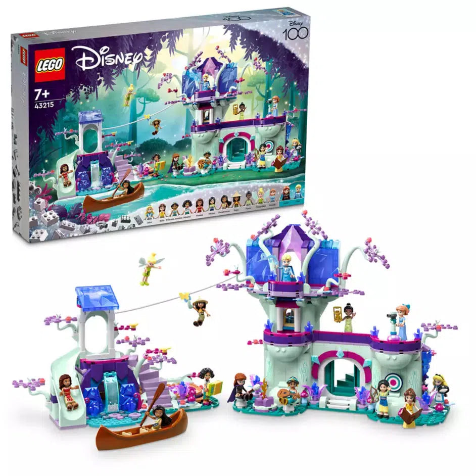 Celebrate 100 years of Disney with the LEGO tree house. theres plenty to explore with Disney princesses from beloved Disney movies.  