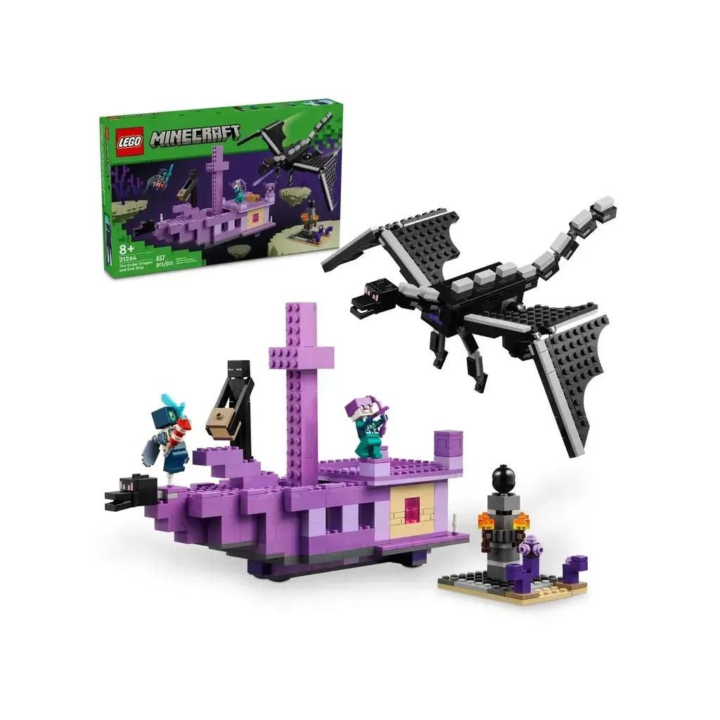 The Ender Dragon and End Ship-LEGO-The Red Balloon Toy Store