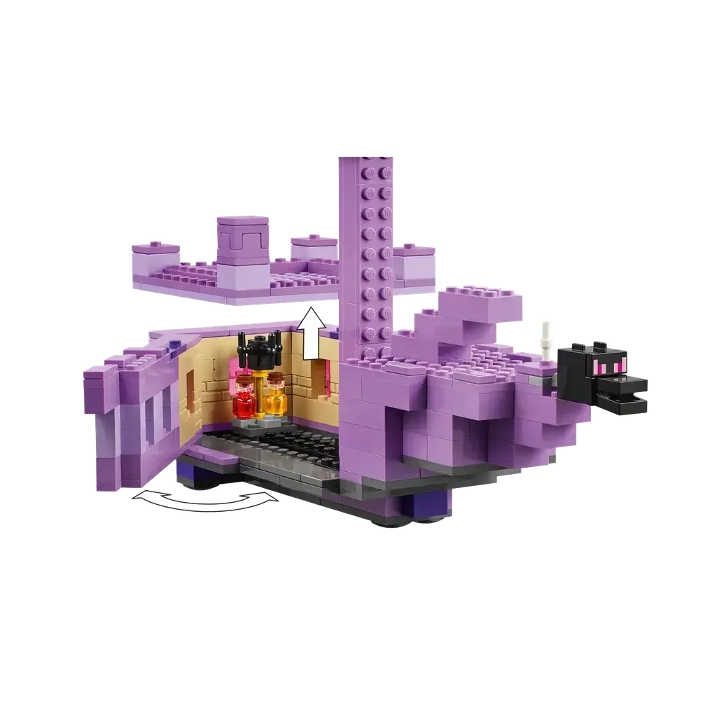 The Ender Dragon and End Ship-LEGO-The Red Balloon Toy Store