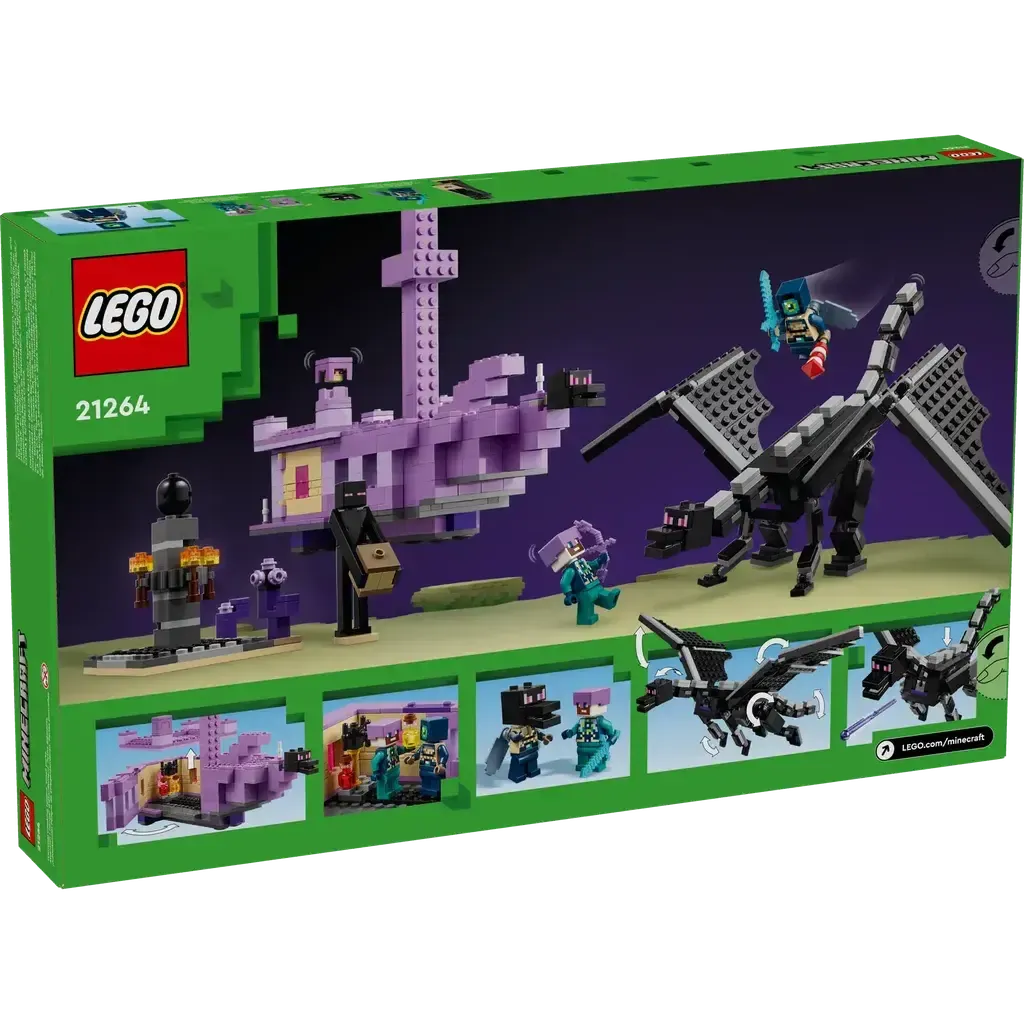 The Ender Dragon and End Ship-LEGO-The Red Balloon Toy Store