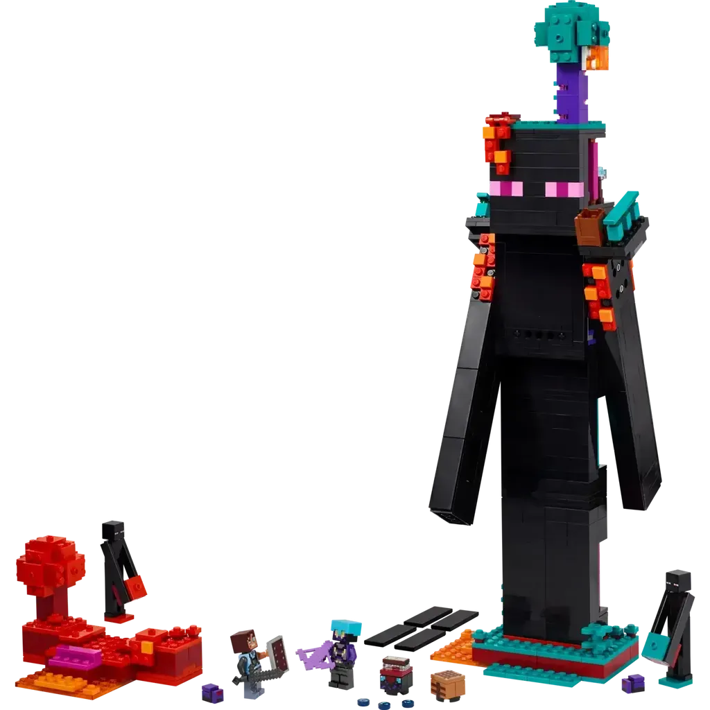 The Enderman Tower-LEGO-The Red Balloon Toy Store