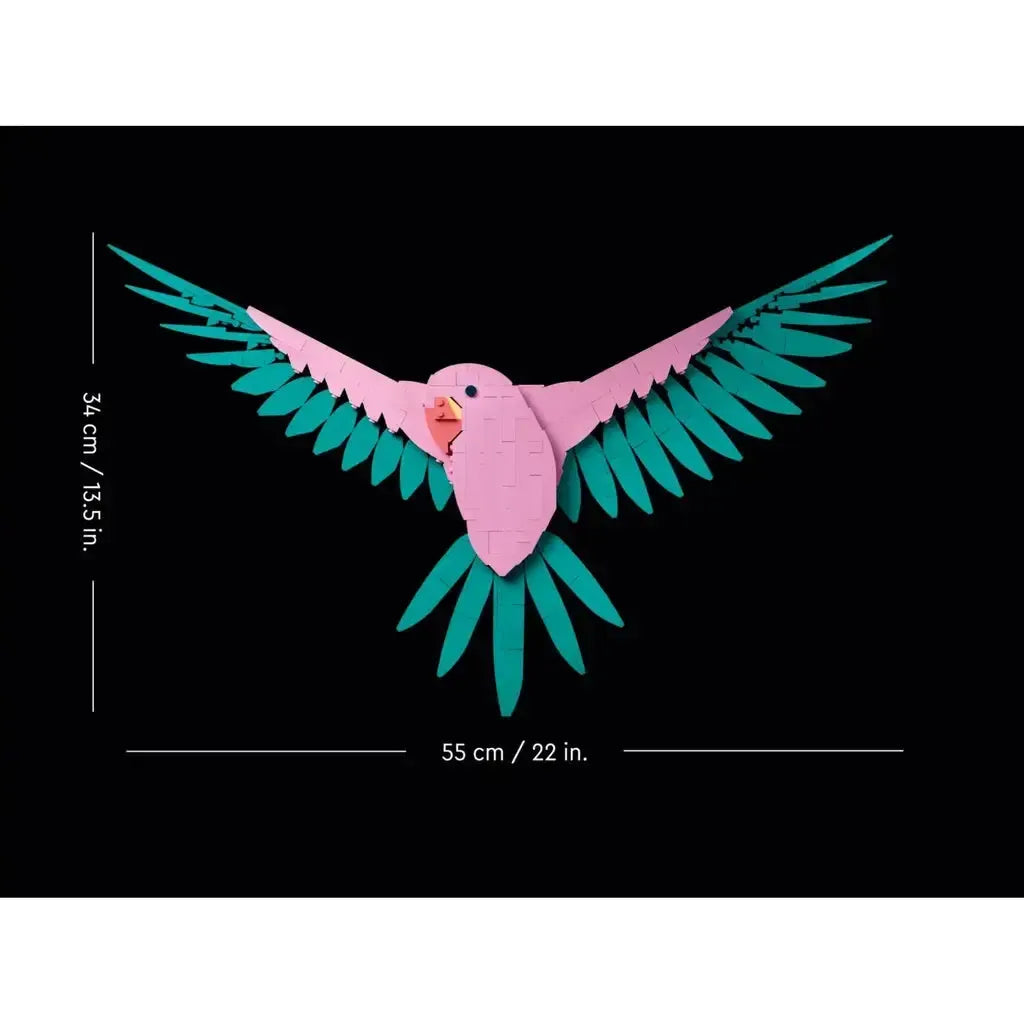 The Fauna Collection # Macaw Parrots-LEGO-The Red Balloon Toy Store