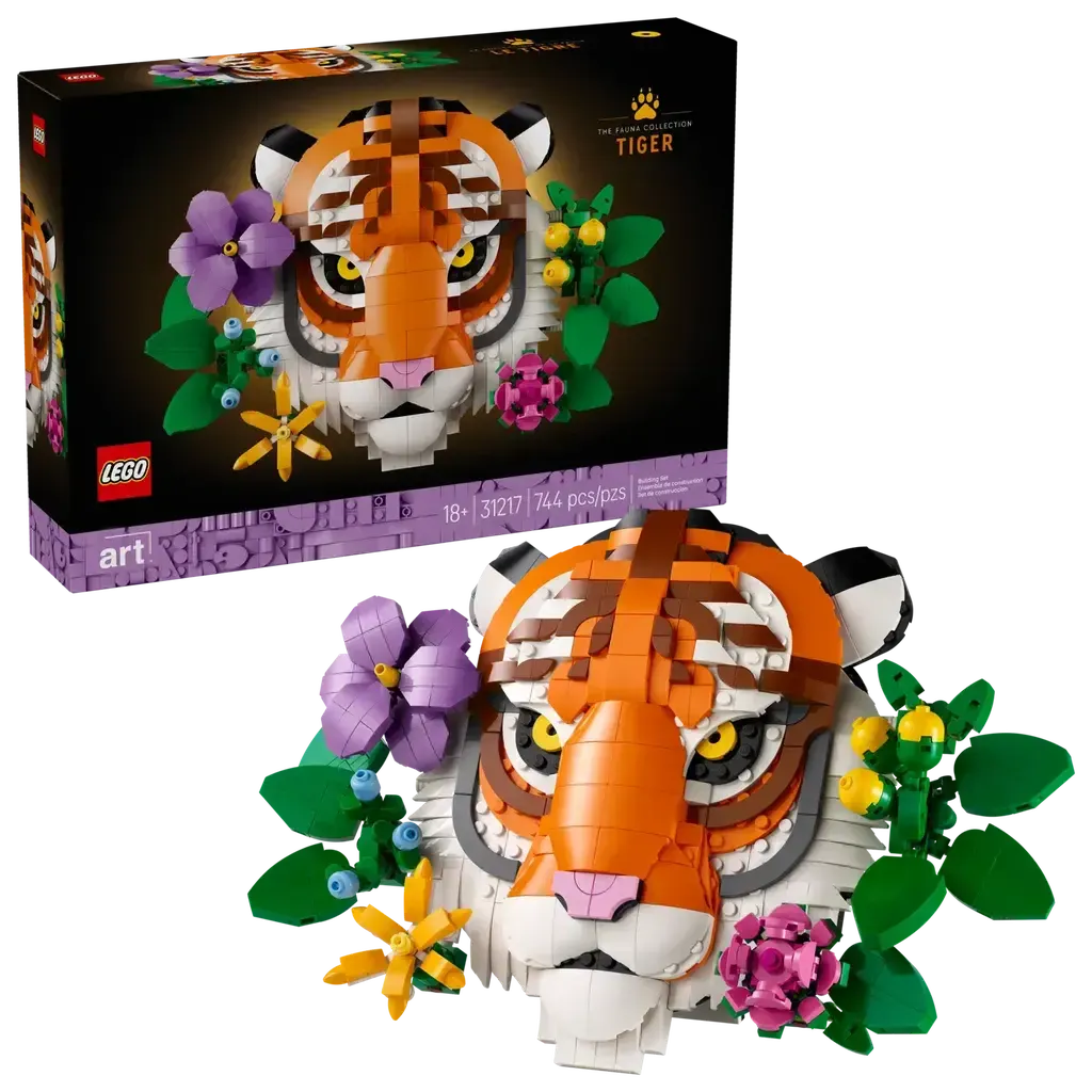 The Fauna Collection - Tiger-LEGO-The Red Balloon Toy Store