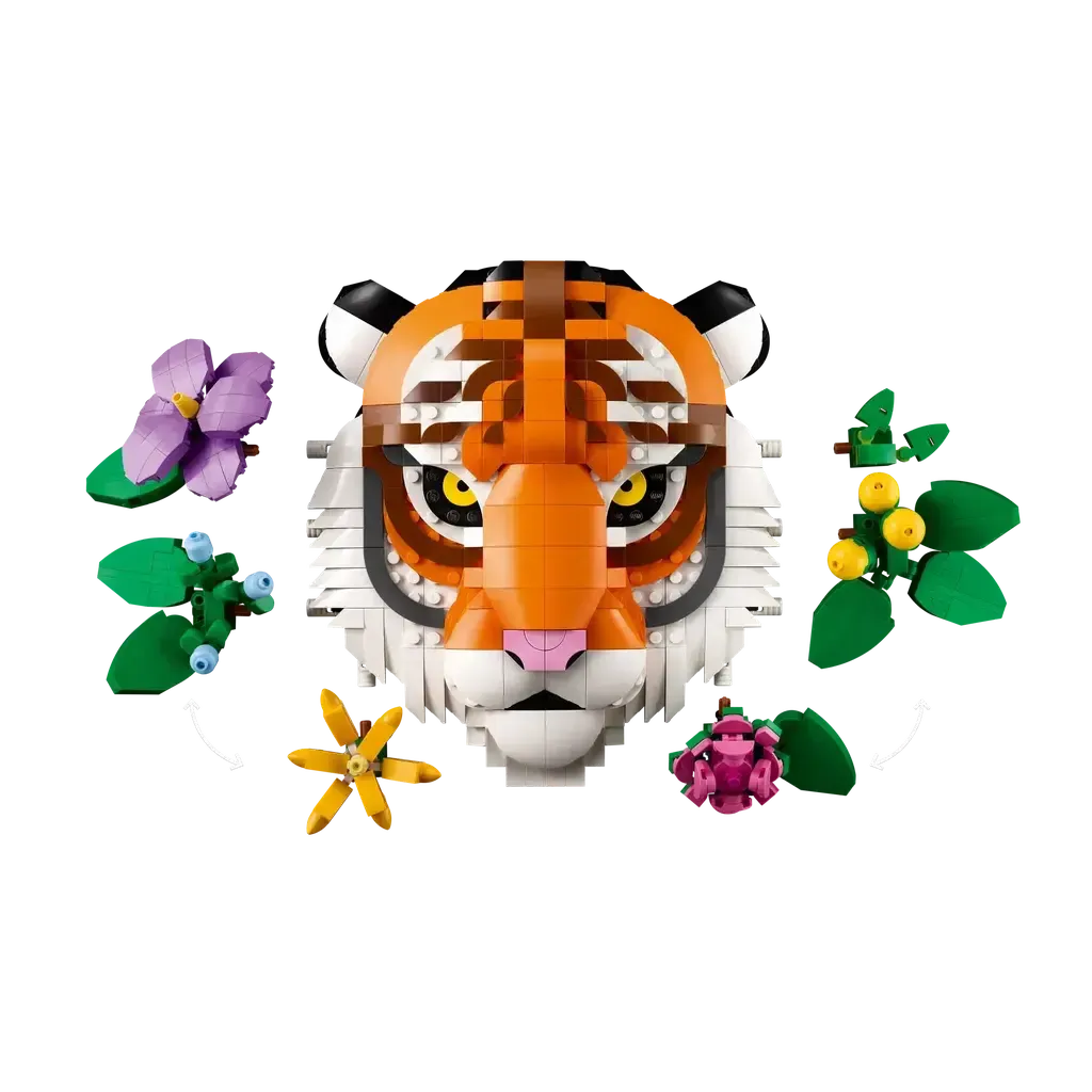 The Fauna Collection - Tiger-LEGO-The Red Balloon Toy Store