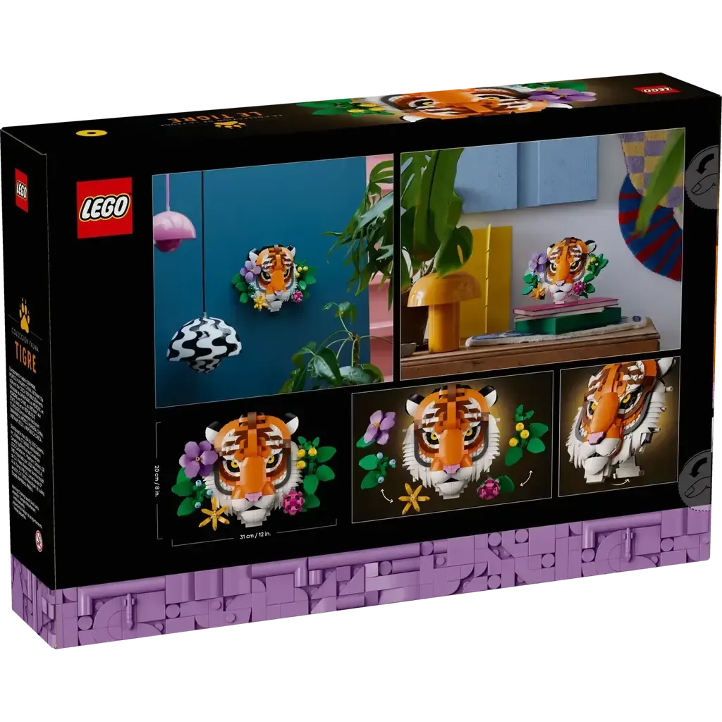 The Fauna Collection - Tiger-LEGO-The Red Balloon Toy Store