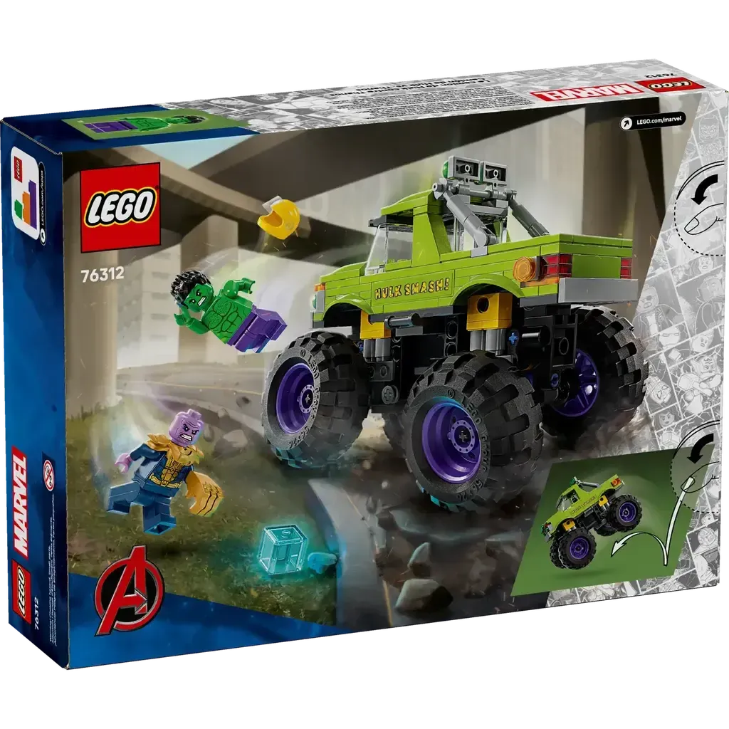 The Hulk Truck vs. Thanos-LEGO-The Red Balloon Toy Store