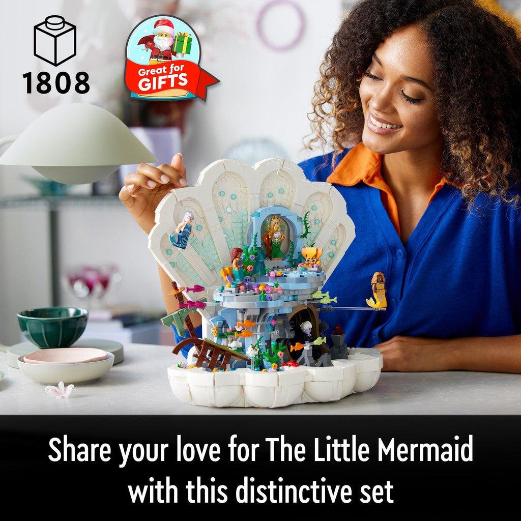 The Little Mermaid Royal Clamshell-LEGO-The Red Balloon Toy Store