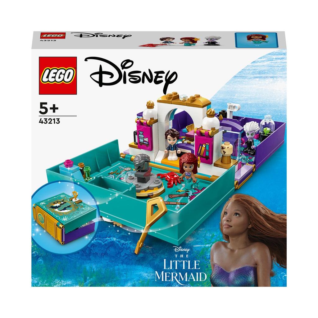 The little Mermaid Story Book with LEGO is a book that opens up to a LEGO playset for the little mermaid