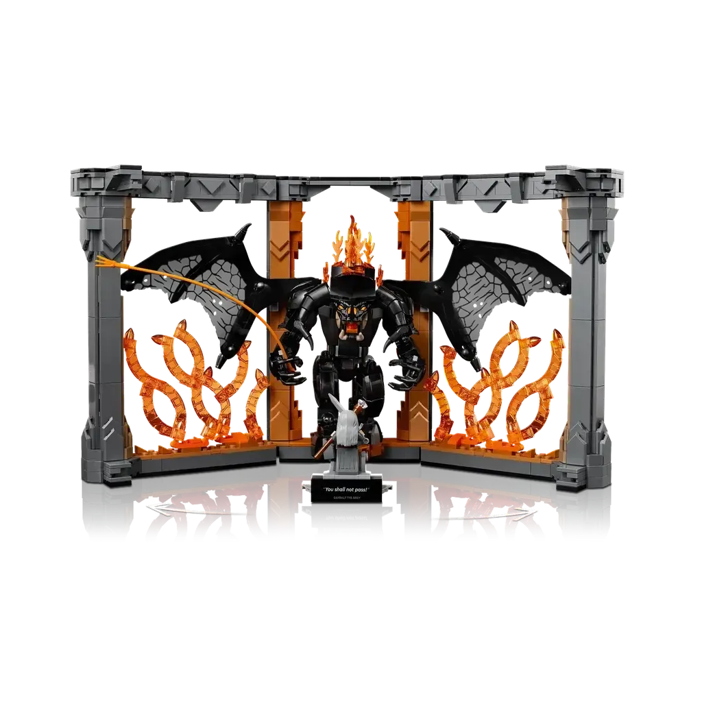 The Lord of the Rings: Balrog Book Nook-LEGO-The Red Balloon Toy Store