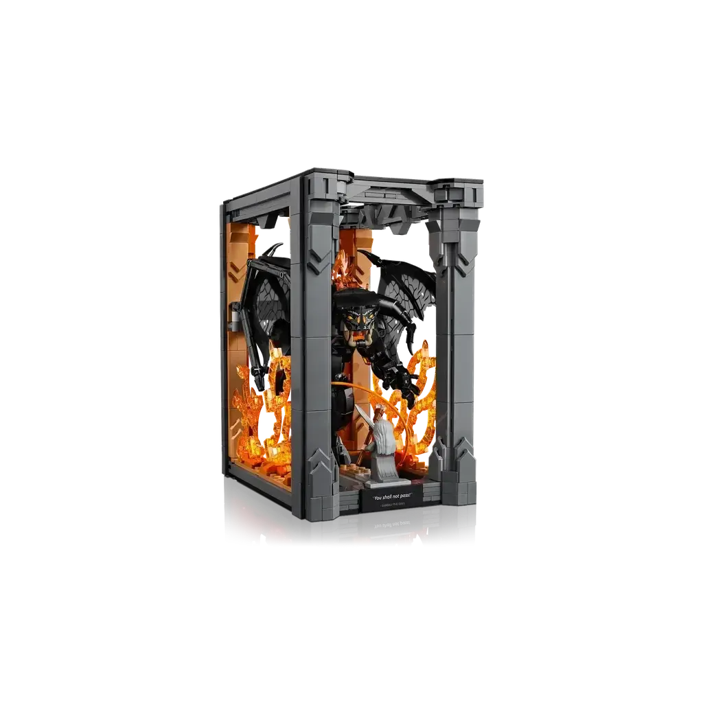 The Lord of the Rings: Balrog Book Nook-LEGO-The Red Balloon Toy Store