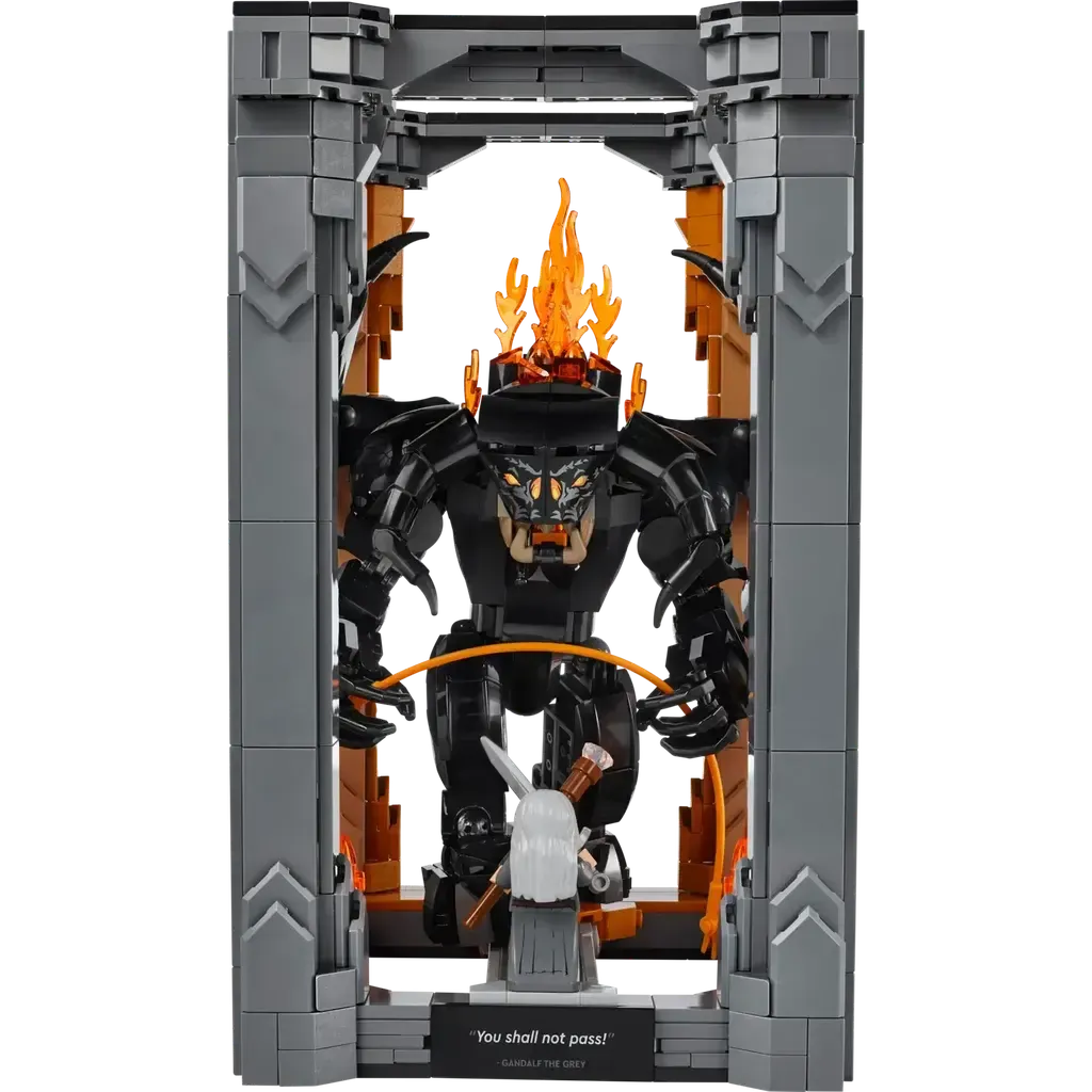 The Lord of the Rings: Balrog Book Nook-LEGO-The Red Balloon Toy Store