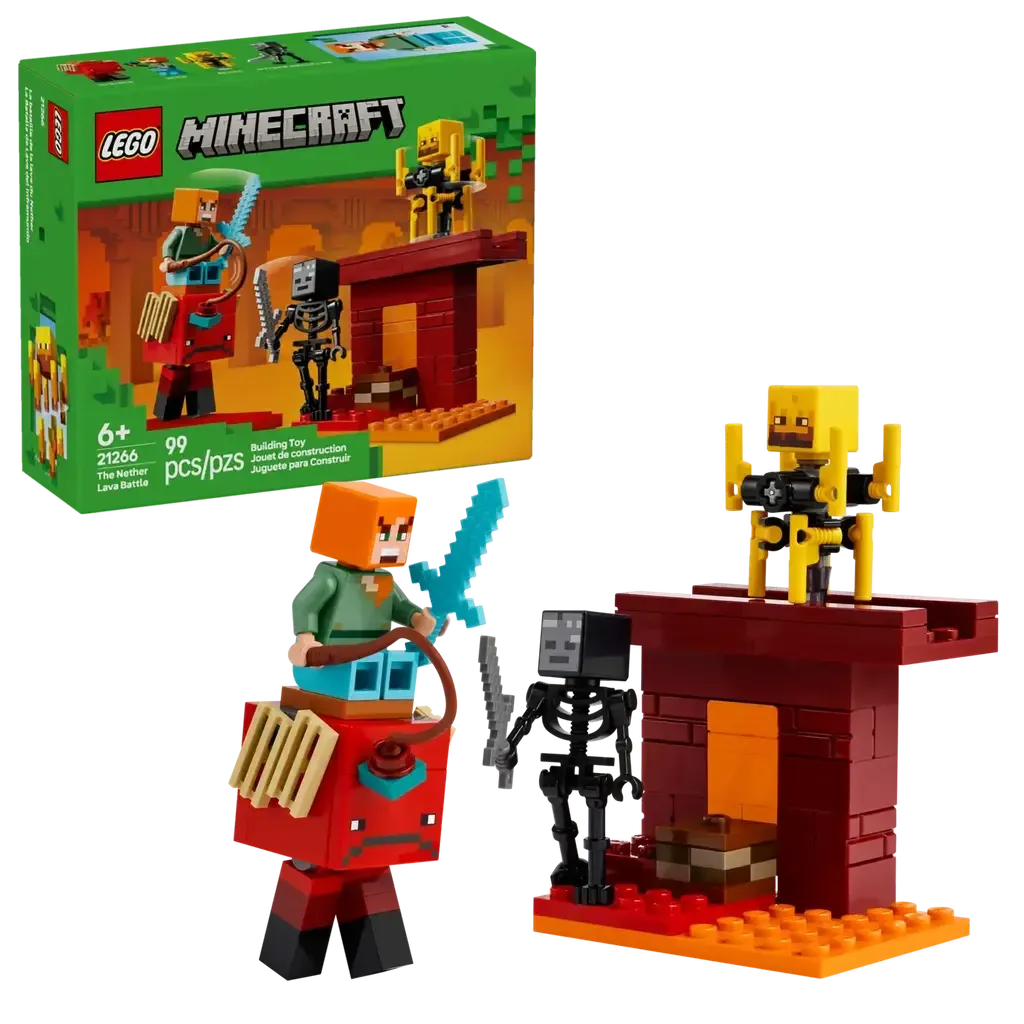 The Nether Lava Battle-LEGO-The Red Balloon Toy Store