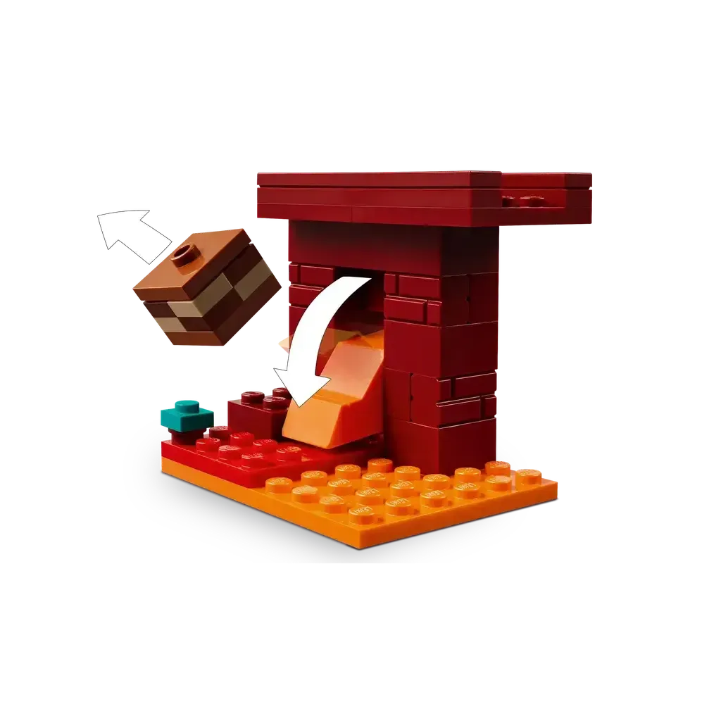 The Nether Lava Battle-LEGO-The Red Balloon Toy Store
