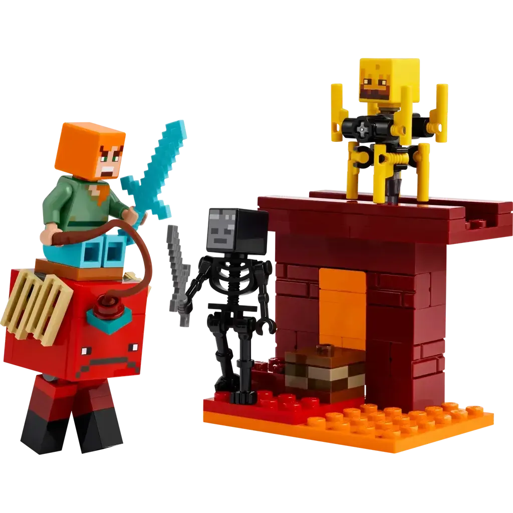 The Nether Lava Battle-LEGO-The Red Balloon Toy Store