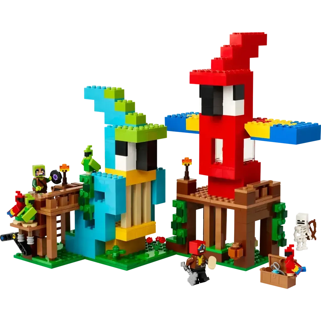The Parrot Houses-LEGO-The Red Balloon Toy Store
