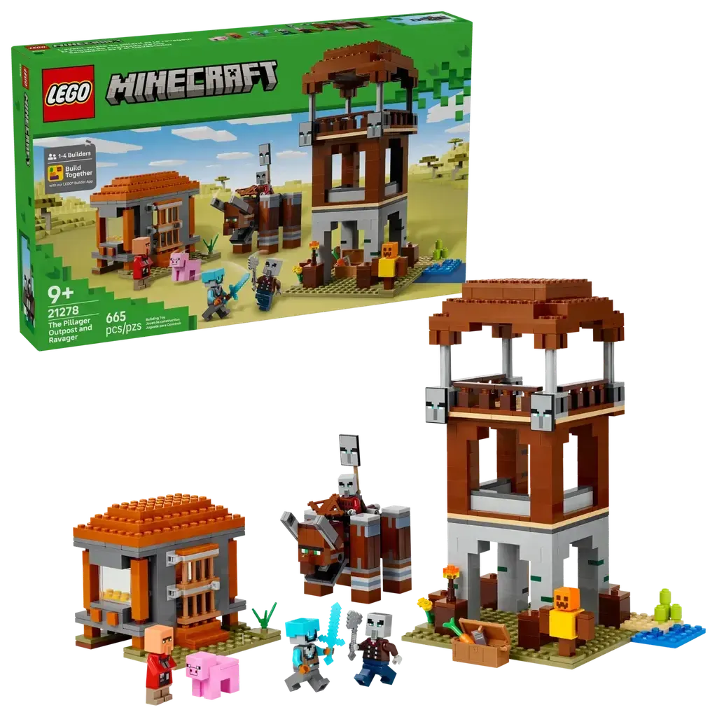The Pillager Outpost and Ravager-LEGO-The Red Balloon Toy Store