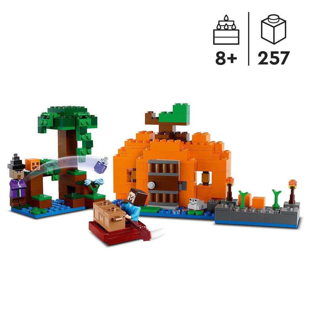 for ages 8+ with 257 LEGO pieces
