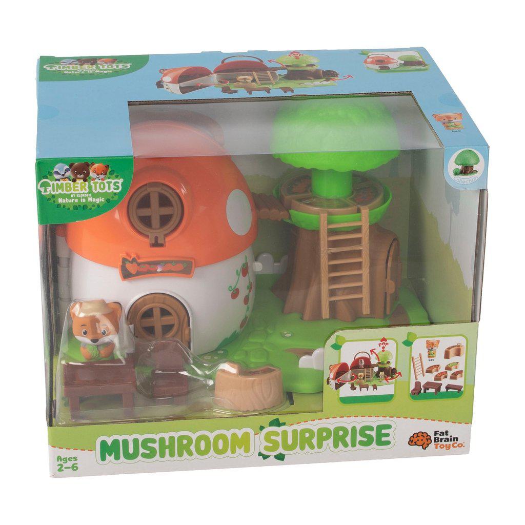 Timber Tots Mushroom Surprise-Fat Brain Toy Co.-The Red Balloon Toy Store