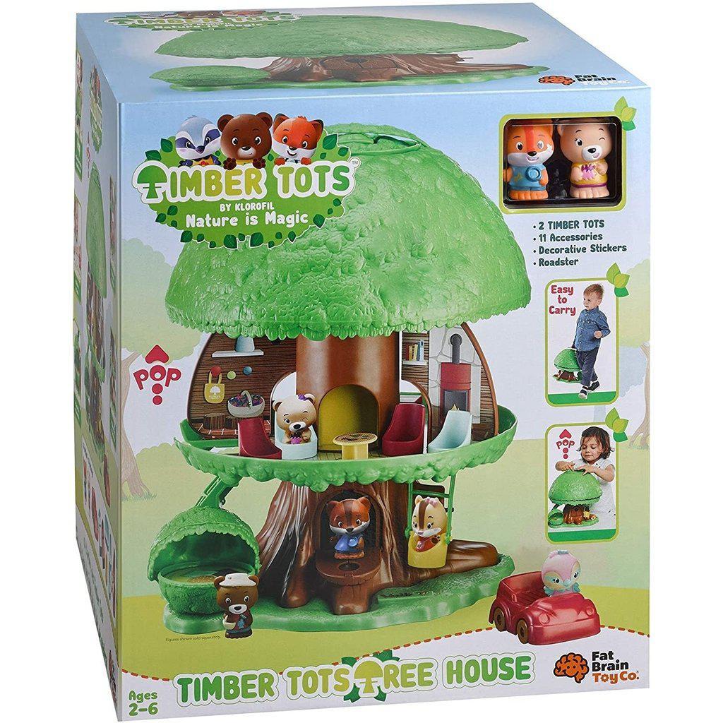 Timber Tots Treehouse-Fat Brain Toy Co.-The Red Balloon Toy Store
