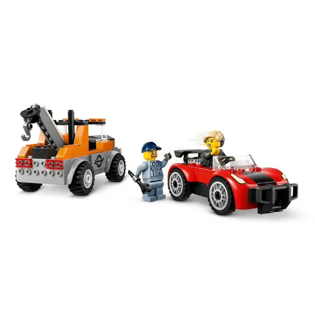 Tow Truck and Sports Car Repair-LEGO-The Red Balloon Toy Store