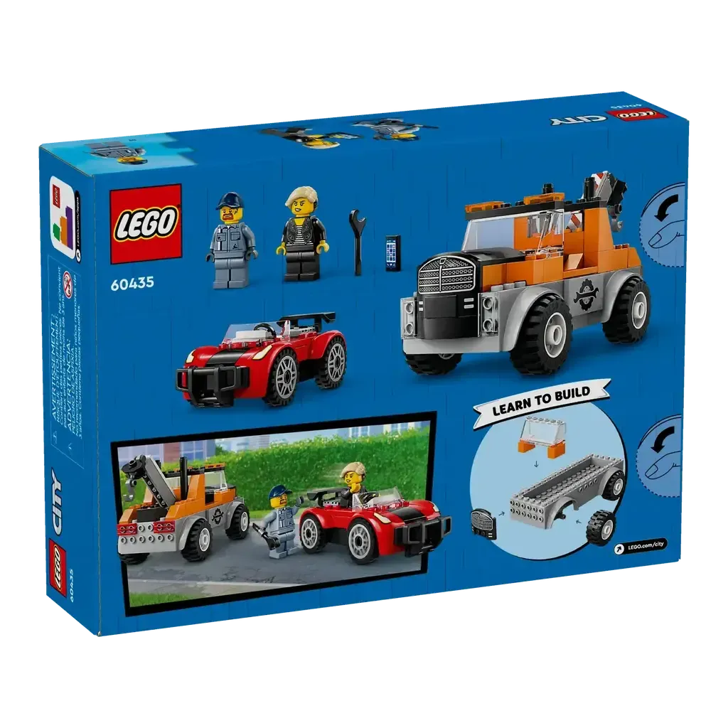 Tow Truck and Sports Car Repair-LEGO-The Red Balloon Toy Store
