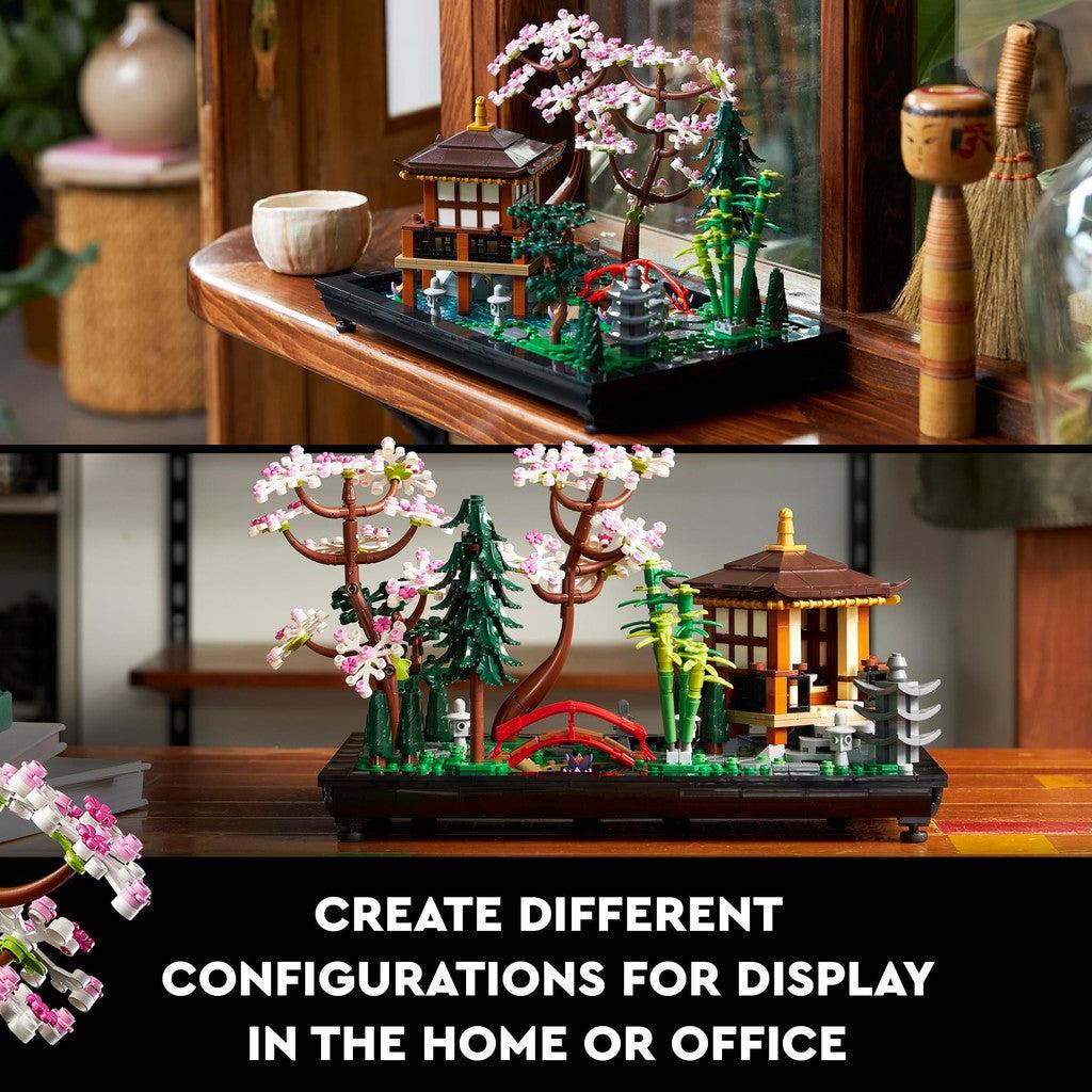 create different configurations for display in the home or office