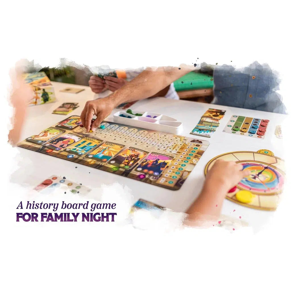 Shows that this game is perfect for family game night.