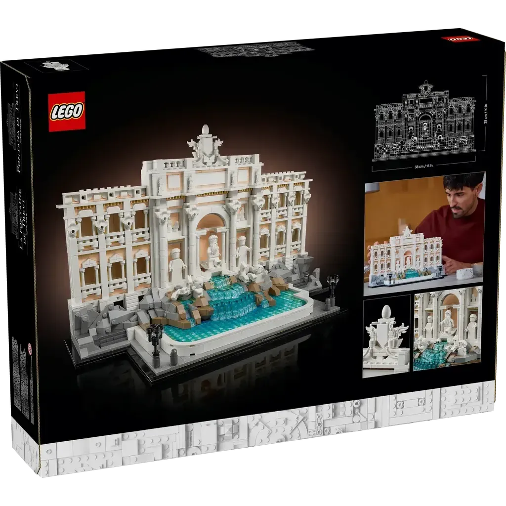 Trevi Fountain-LEGO-The Red Balloon Toy Store