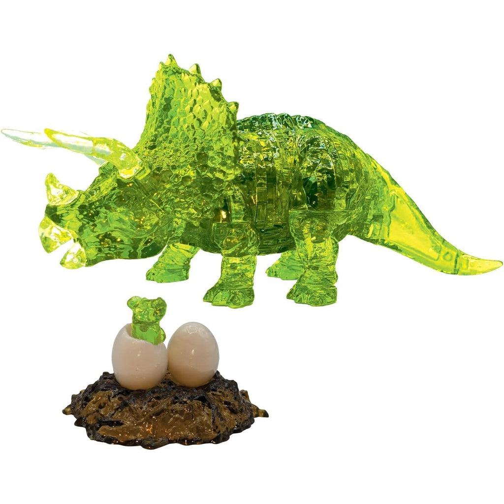 Triceratops & Baby 3D Crystal Puzzle 61pc-University Games-The Red Balloon Toy Store