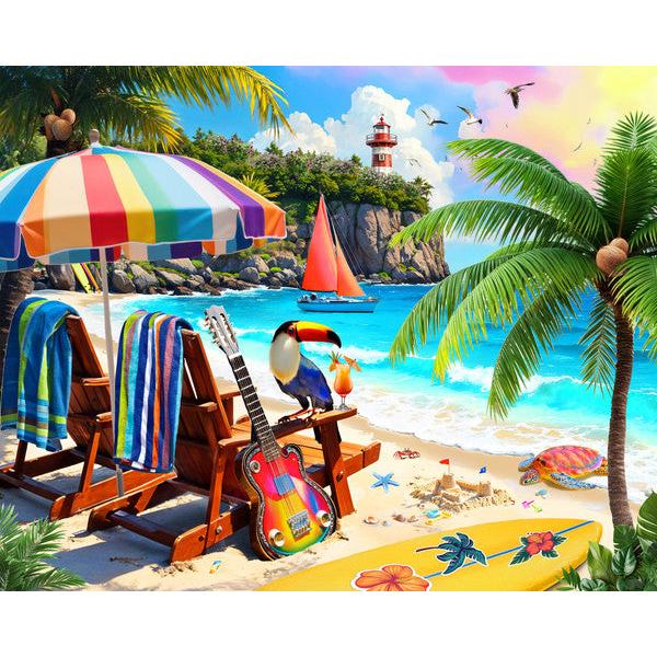 Tropical Paradise-Springbok puzzles-The Red Balloon Toy Store