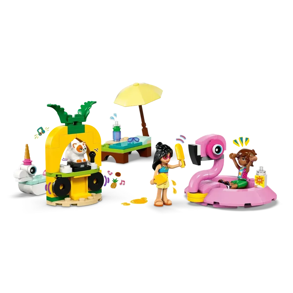 Unicorn & Flamingo Pool Party-LEGO-The Red Balloon Toy Store