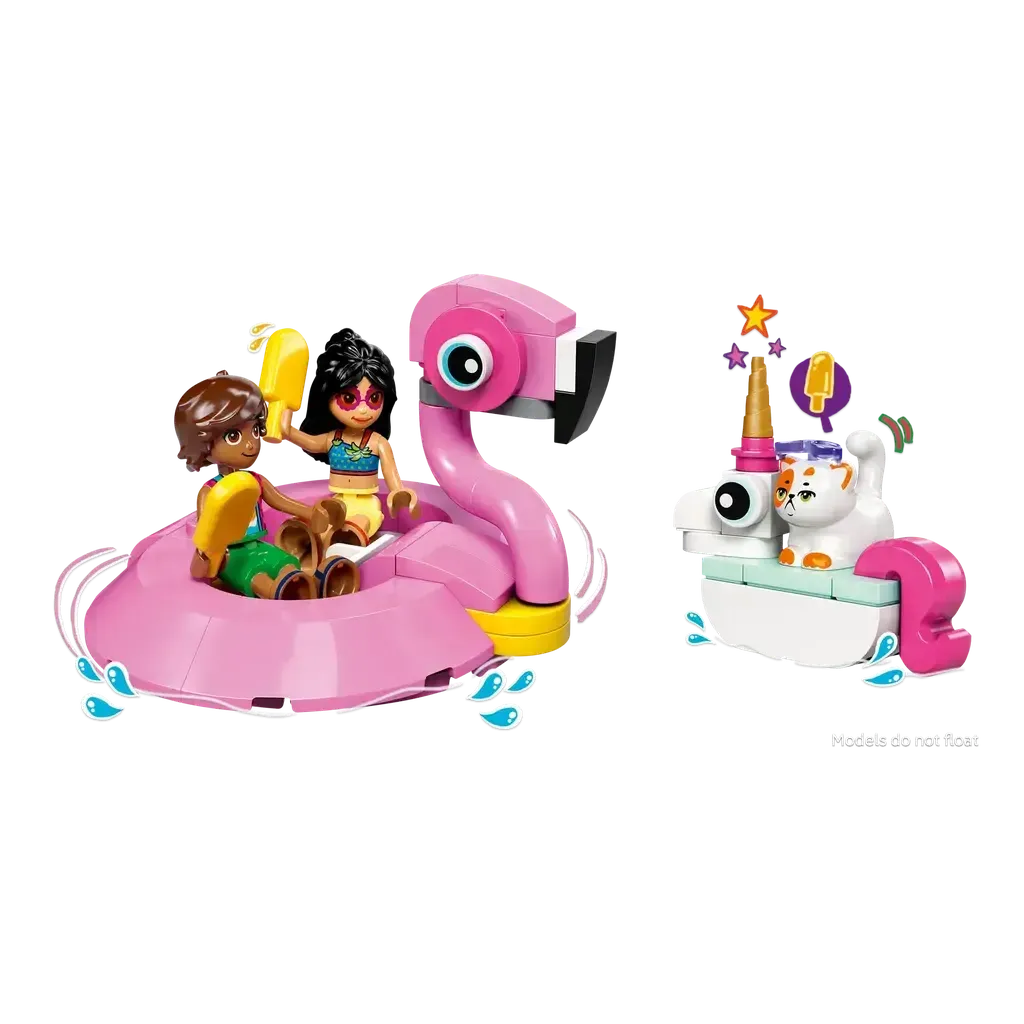 Unicorn & Flamingo Pool Party-LEGO-The Red Balloon Toy Store