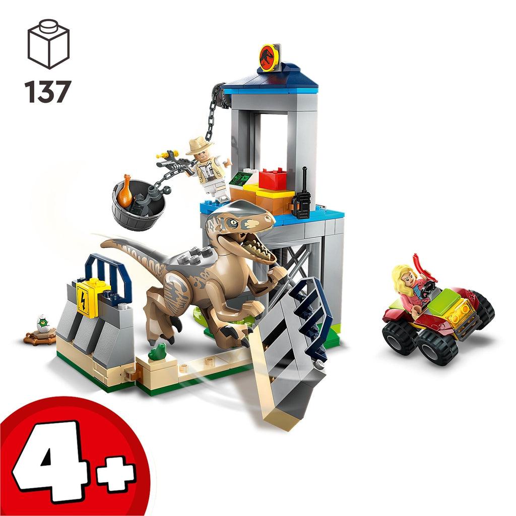 for ages 4+ with 137 LEGO pieces inside