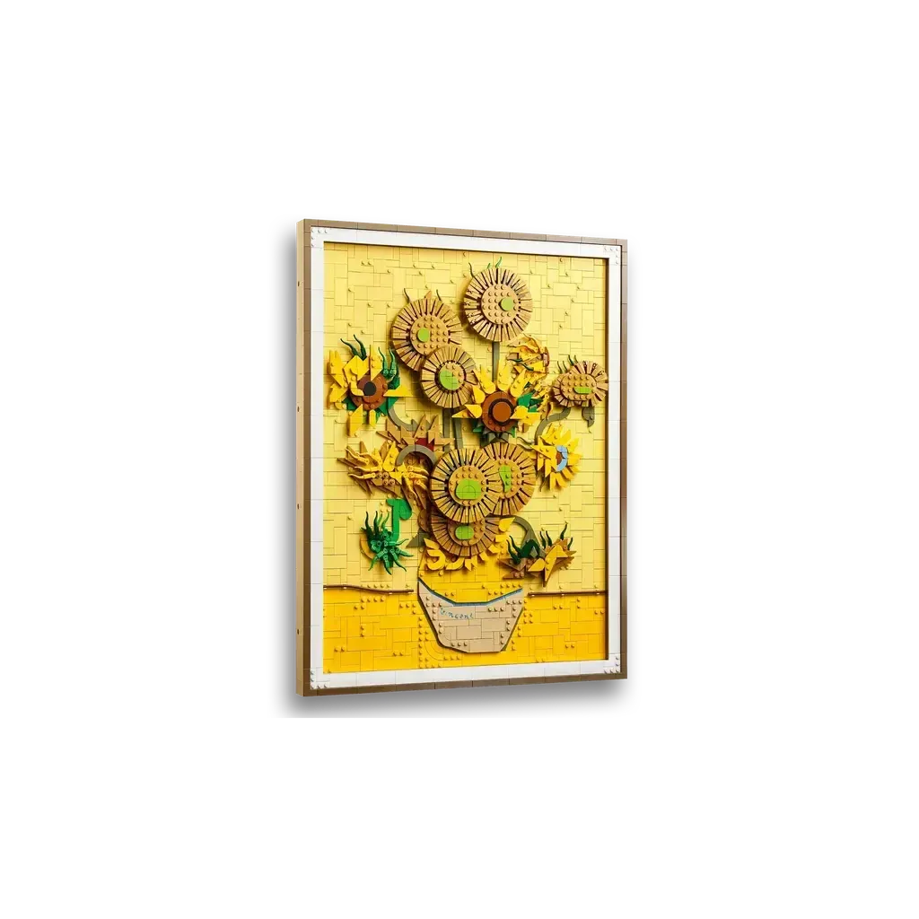 Vincent van Gogh – Sunflowers-LEGO-The Red Balloon Toy Store