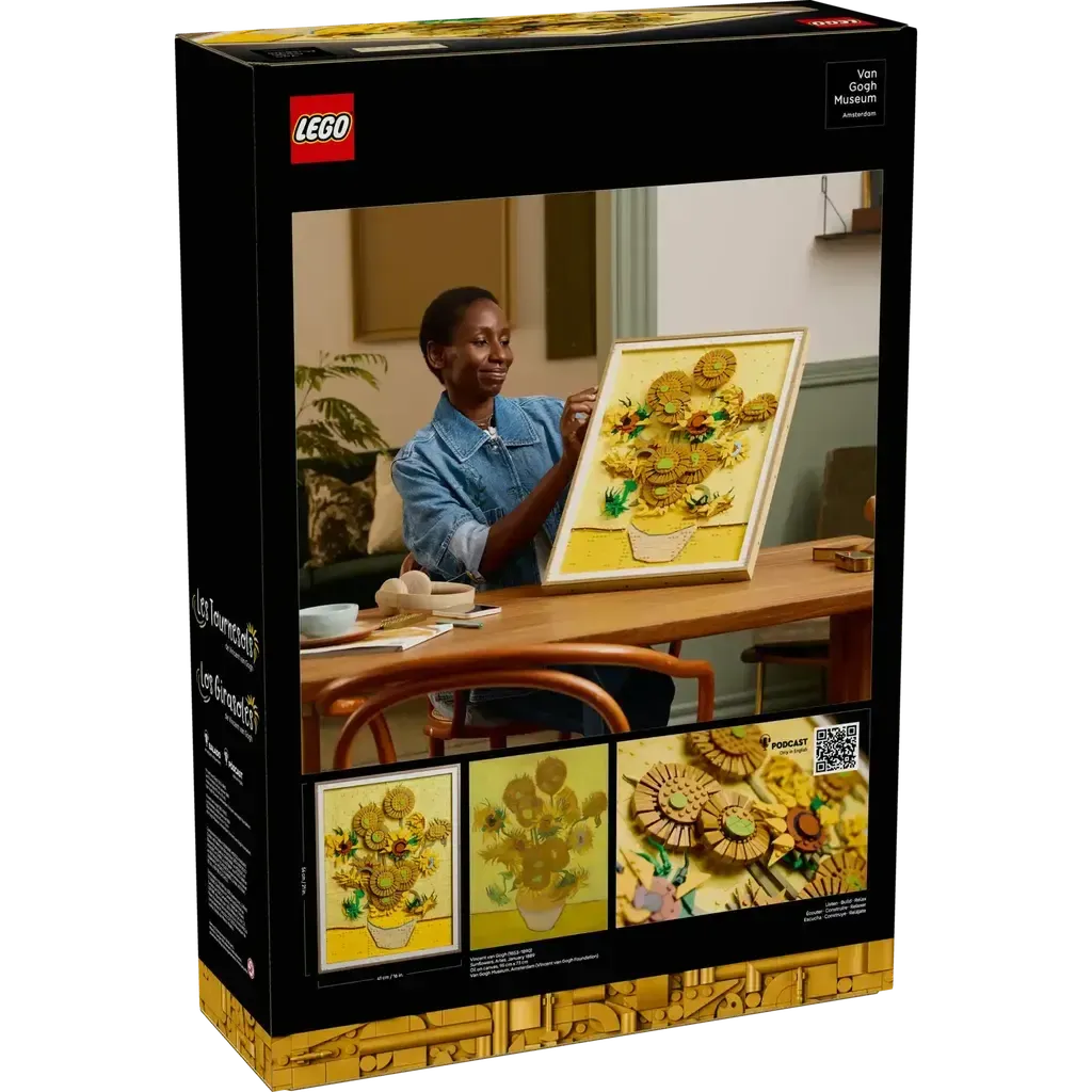 Vincent van Gogh – Sunflowers-LEGO-The Red Balloon Toy Store