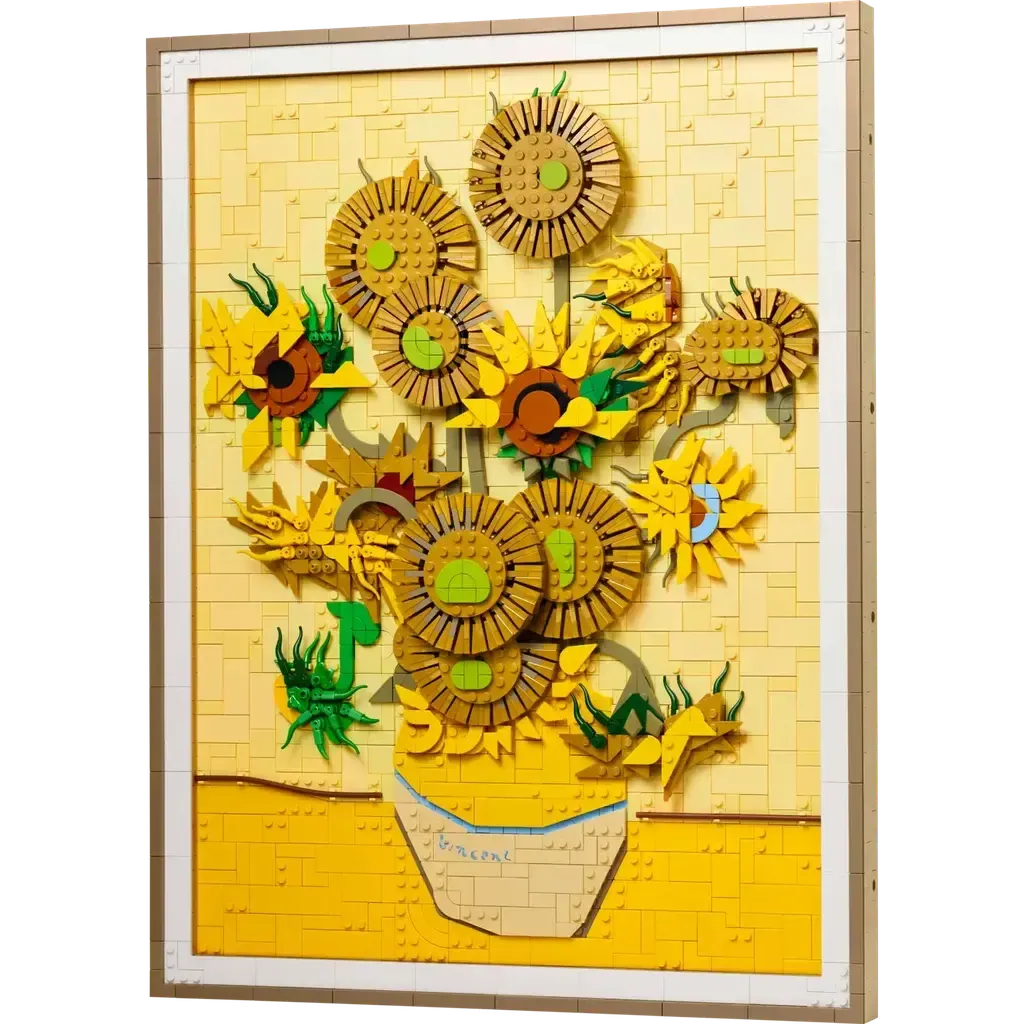 Vincent van Gogh – Sunflowers-LEGO-The Red Balloon Toy Store