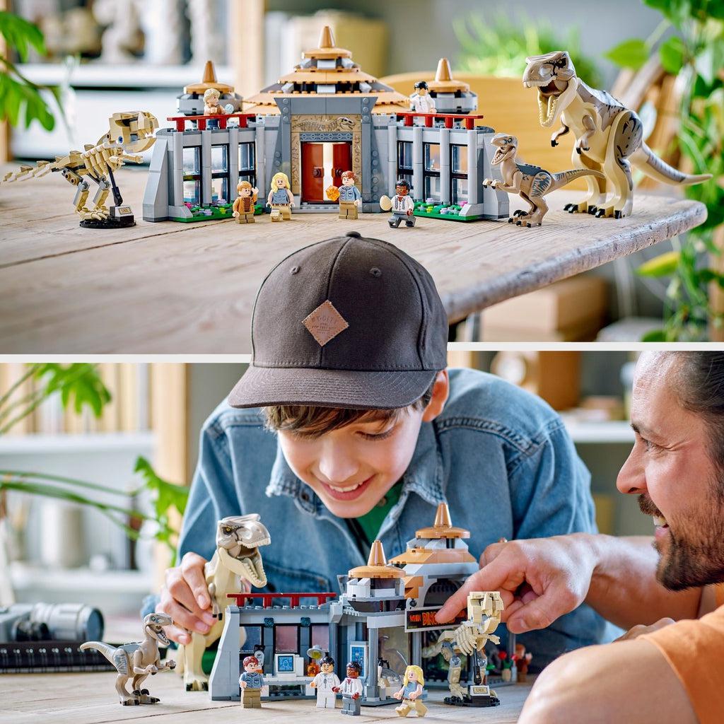 build the visitor center with family and friends for fun LEGO role play