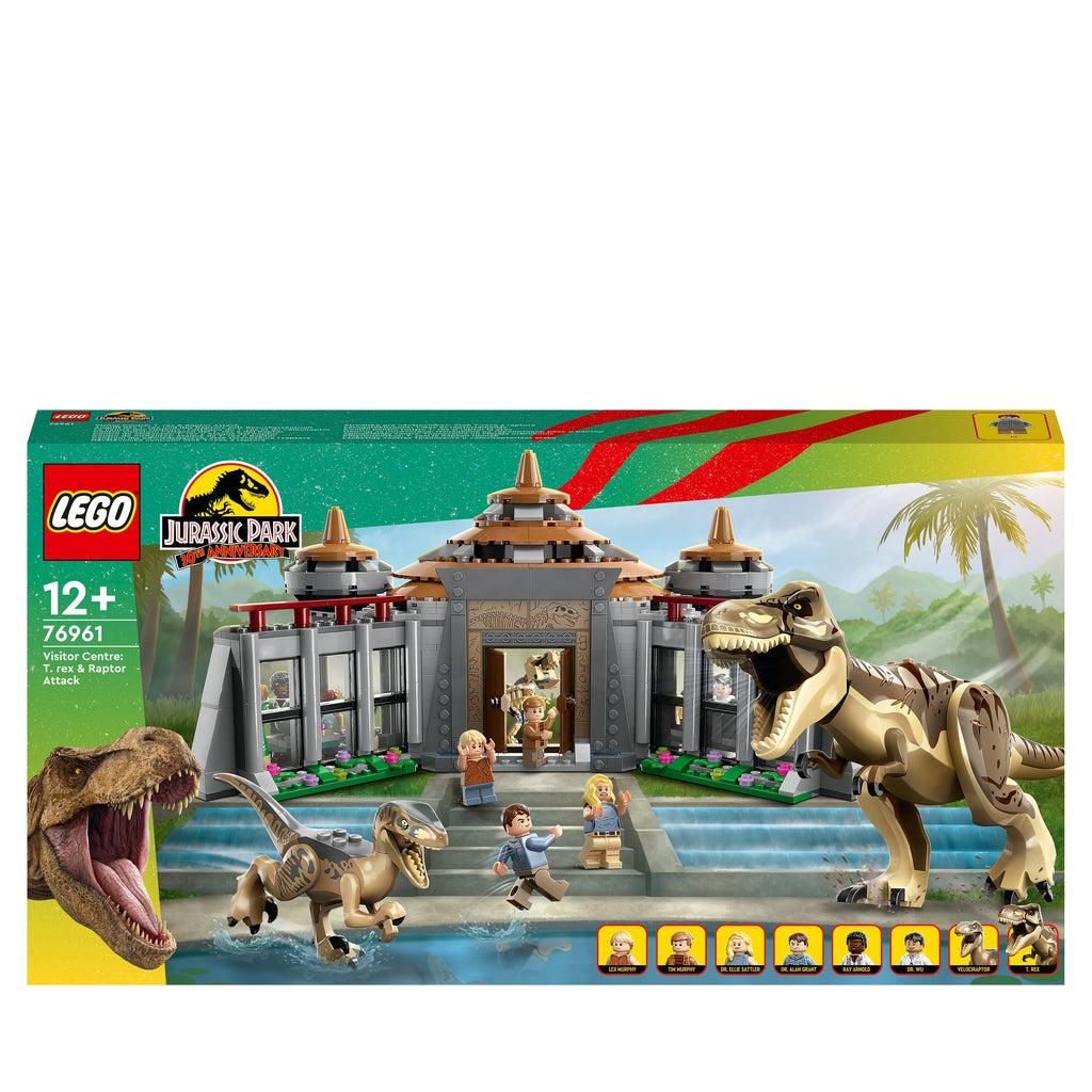 build the Visitor center with LEGO from Jurassic Park