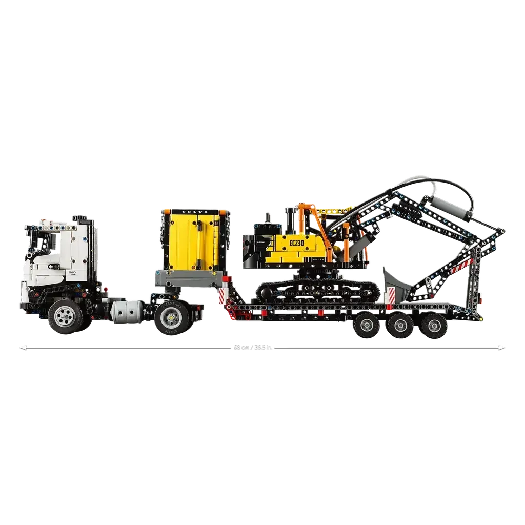 Volvo FMX Truck & EC230 Electric Excavator-LEGO-The Red Balloon Toy Store