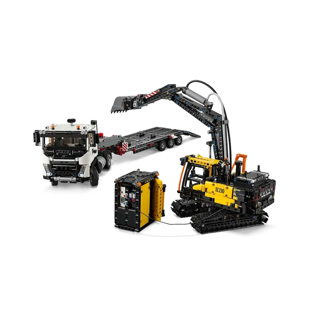 Volvo FMX Truck & EC230 Electric Excavator-LEGO-The Red Balloon Toy Store