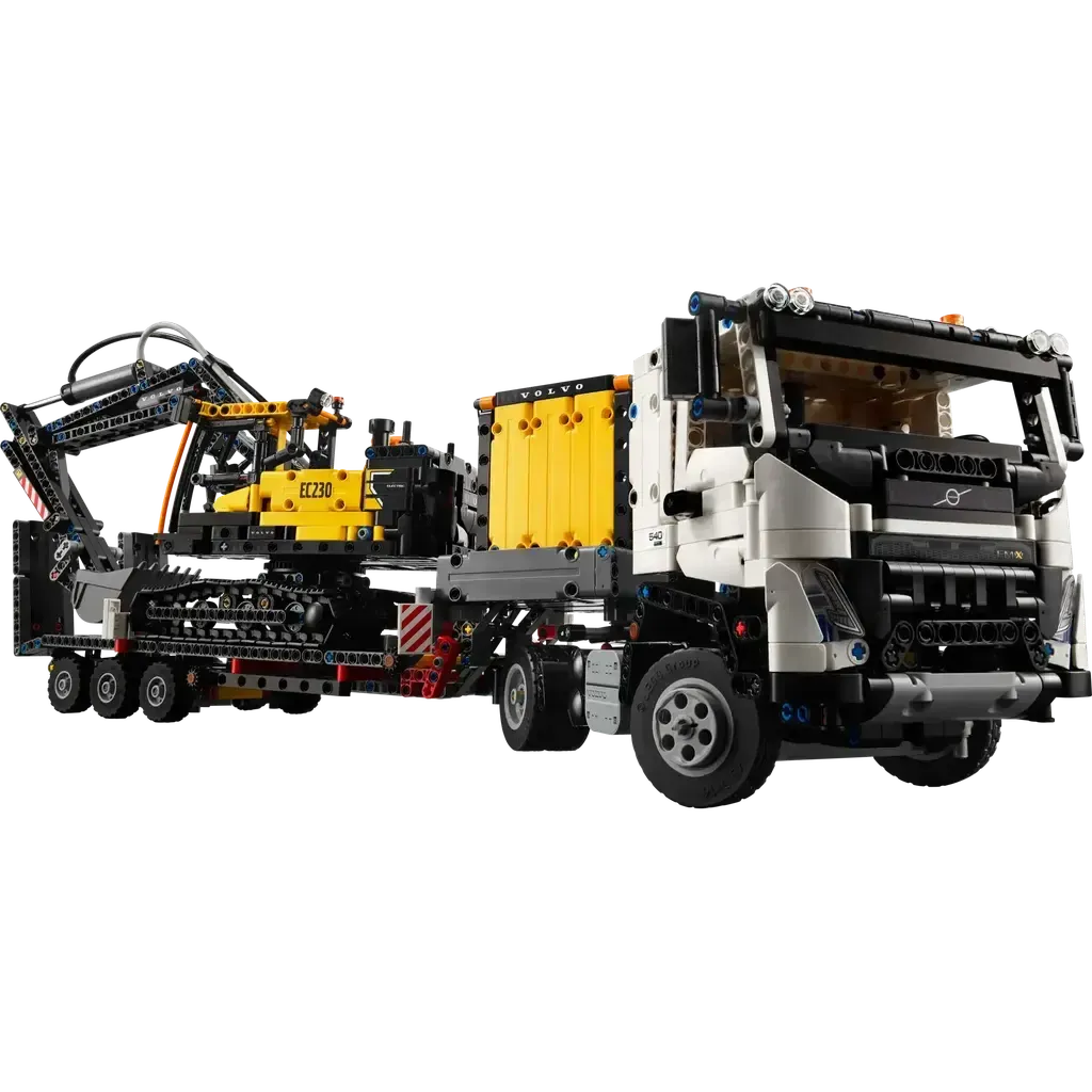 Volvo FMX Truck & EC230 Electric Excavator-LEGO-The Red Balloon Toy Store